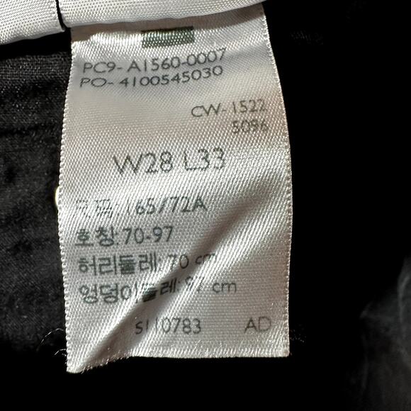 Levi's Low Pitch Bootcut Jeans Easy Fit Stretch Denim Zip Fly Cotton Black 28 - Picture 7 of 8